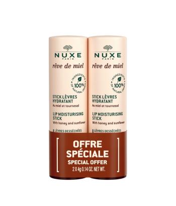 Nuxe Sada hydratačních tyčinek na rty Reve de Miel (Lip Moisturizing Stick Duo) 2 x 4 g