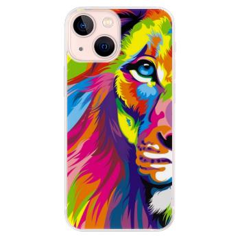 Odolné silikonové pouzdro iSaprio - Rainbow Lion - iPhone 13 mini