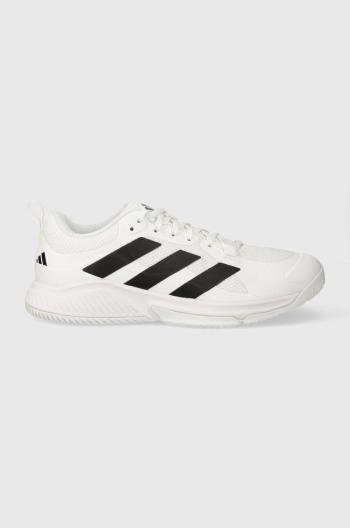 Tréninkové boty adidas Performance Court Team Bounce 2.0 bílá barva, HR1239