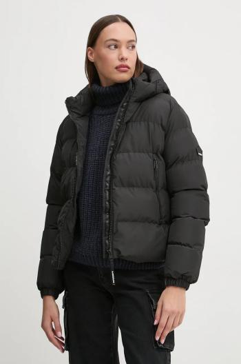 Bunda Superdry dámská, černá barva, zimní, W5011721A-02A