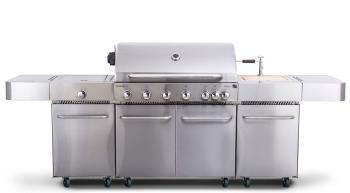 G21 72620 G21 Plynový gril Nevada, BBQ kuchyně, 7 hořáků