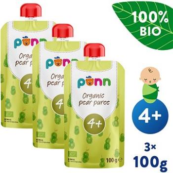 SALVEST Ponn BIO Hruška 100% 3× 100 g (8594200260668)