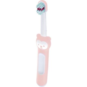 MAM Baby’s Brush zubní kartáček pro děti 6m+ Pink 1 ks