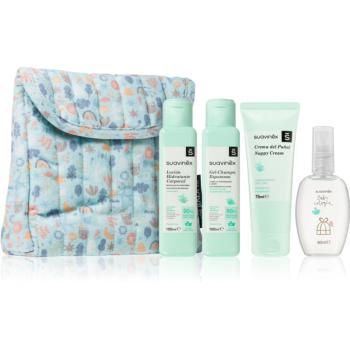 Suavinex Baby Care Essentials Set Blue cestovní sada pro děti