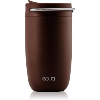 Equa Cup termohrnek barva Brown/Silver 300 ml