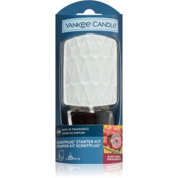 Yankee Candle Black Cherry elektrický difuzér + náhradní náplň