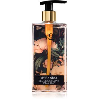 Vivian Gray Delicious Peony pečující tekuté mýdlo na ruce 350 ml