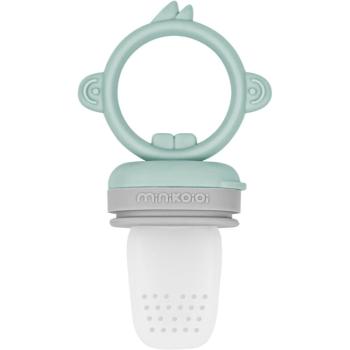 Minikoioi Feeder Teether River Green/ Powder Grey suzetă pentru alimentare River Green/Powder Grey