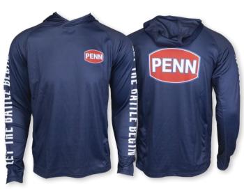 Penn funkční triko s dlouhým rukávem a kapucí pro hooded jersey - xxxl