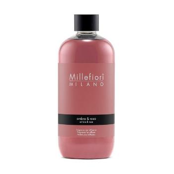 Millefiori Milano Náhradní náplň do aroma difuzéru Ambra & Růže 500 ml