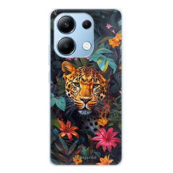 Odolné silikonové pouzdro iSaprio - Flower Jaguar - Xiaomi Redmi Note 13