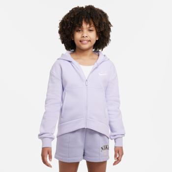 Nike Sportswear Club Fleece Big Kids (Girls) Full-Zip Hoodie L