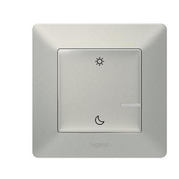 Legrand Valena Life With Netatmo Bezdrôtový Ovládač Scenárov Deň/Noc Hliník (752389)