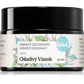 Kvitok Chladivý vánek deodorant v krému pro citlivou pokožku 30 ml