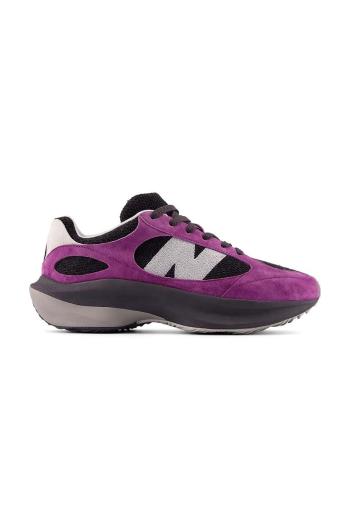 Sneakers boty New Balance Shifted Warped fialová barva, UWRPDFSA