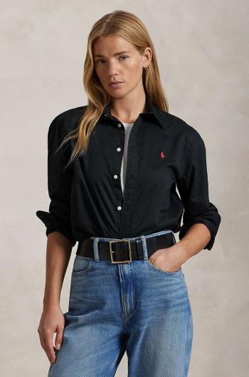 Bavlněná košile Polo Ralph Lauren červená barva, regular, s klasickým límcem, 211932522