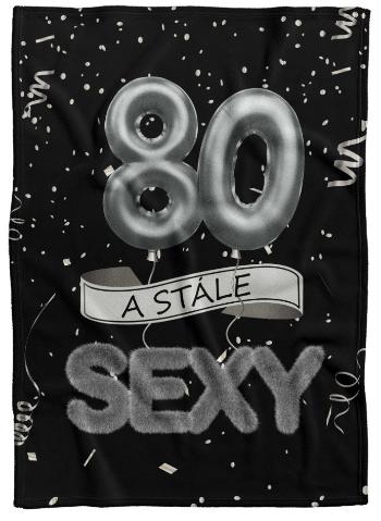 Deka Stále sexy – Černá (věk: 80, Podšití beránkem: NE)