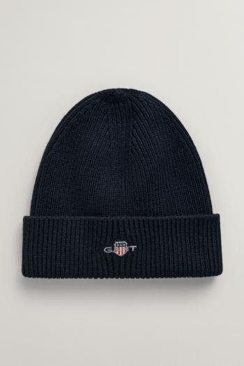 ČEPICE GANT SHIELD COTTON BEANIE EVENING BLUE