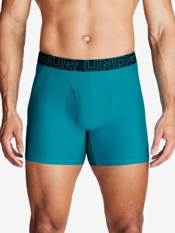 Under Armour M UA Perf Tech 6in Boxerky 3 ks Modrá