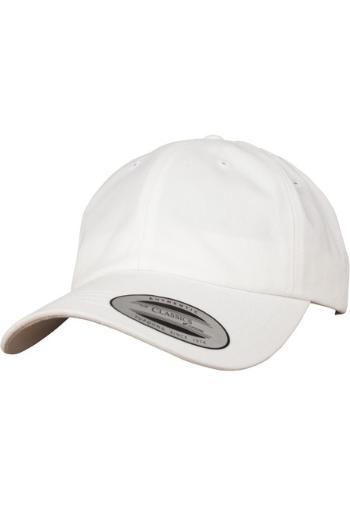 Urban Classics Peached Cotton Twill Dad Cap white - UNI