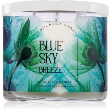 Bath & Body Works Blue Sky Breeze vonná svíčka 411 g