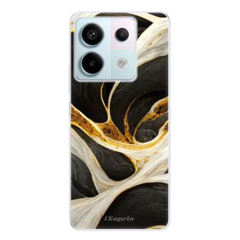 Odolné silikonové pouzdro iSaprio - Black and Gold - Xiaomi Redmi Note 13 Pro 5G / Poco X6 5G