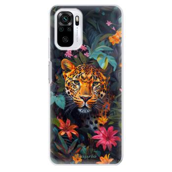 Odolné silikonové pouzdro iSaprio - Flower Jaguar - Xiaomi Redmi Note 10 / Note 10S