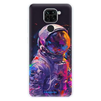 Odolné silikonové pouzdro iSaprio - Neon Astronaut - Xiaomi Redmi Note 9