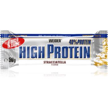 Weider High Protein proteinová tyčinka příchuť Stracciatella 50 g