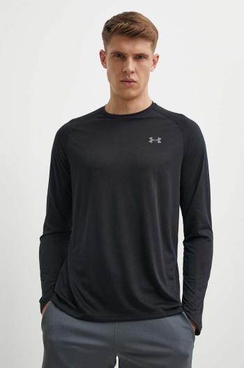 Tréninkové tričko s dlouhým rukávem Under Armour Tech 2.0 černá barva