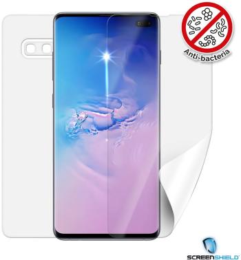 Védőfólia Screenshield Anti-Bacteria SAMSUNG Galaxy S10+ - teljes készülékre