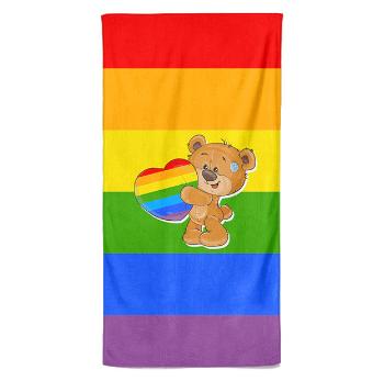 Osuška LGBT Bear (Velikost osušky: 100x170cm)