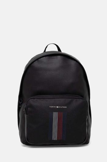 Batoh Tommy Hilfiger pánský, černá barva, velký, hladký, AM0AM12598