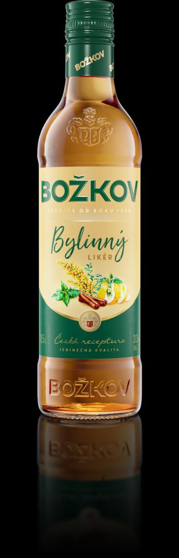 Božkov bylinný likér 33% 0,5l