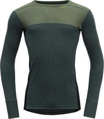 Devold Lauparen Merino 190 Shirt Man Forest/Woods/Black M Termoprádlo