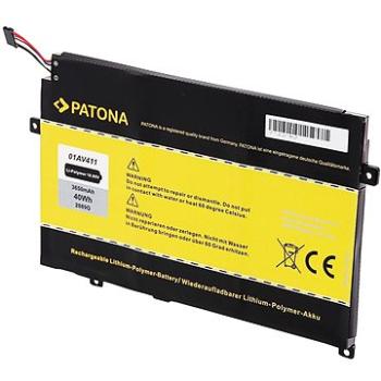 Patona pro Lenovo Thinkpad E470/E475 3650mAh Li-Pol 10,95V 01AV411 (PT2889)