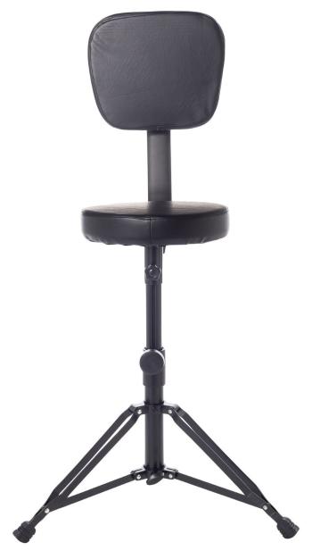 Bespeco DT3 Kovová klavírní židle Black