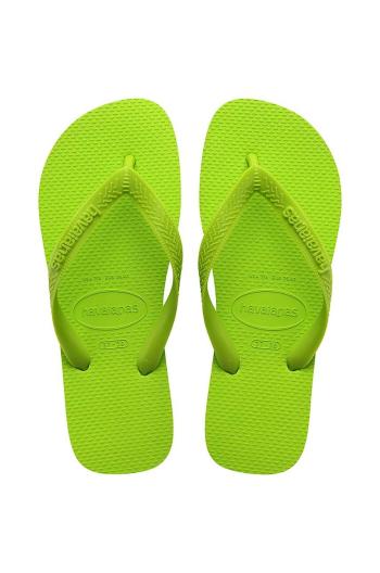 Dětské žabky Havaianas TOP LEMONREEN zelená barva