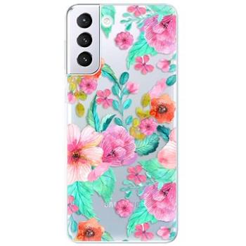 iSaprio Flower Pattern 01 pro Samsung Galaxy S21+ (flopat01-TPU3-S21p)