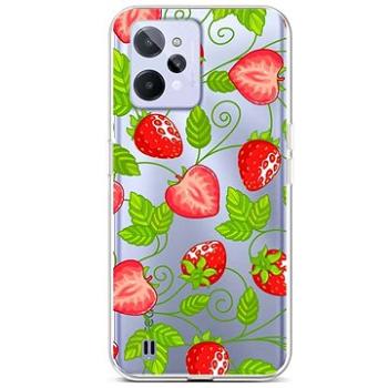 TopQ Kryt Realme C31 Strawberries 74432 (Sun-74432)