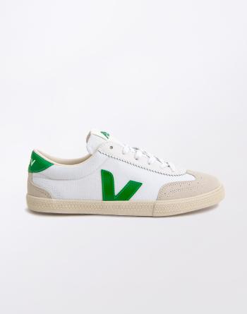 Veja Volley Canvas WHITE_EMERAUDE 40