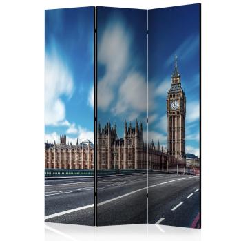 Paraván Sunny London Dekorhome 135x172 cm (3-dílný)