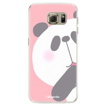 Silikonové pouzdro iSaprio - Panda 01 - Samsung Galaxy S6 Edge