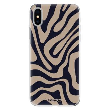 Odolné silikonové pouzdro iSaprio - Zebra Black - iPhone X