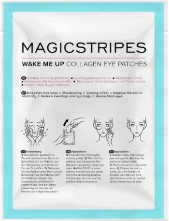 MAGICSTRIPES Kolagenová maska na oční okolí (Wake Me Up Collagen Eye Patches) 1 ks