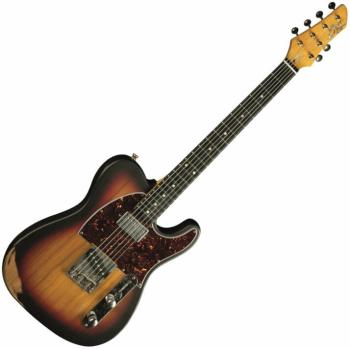 Eko guitars Tero Relic Sunburst Elektrická kytara