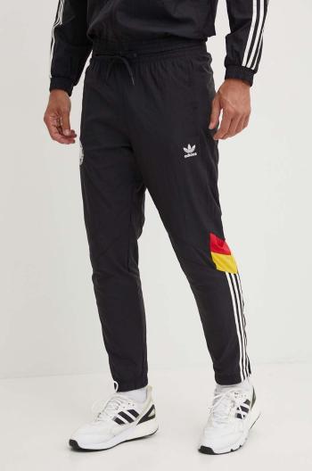 Tepláky adidas Originals černá barva, vzorované, IY7051