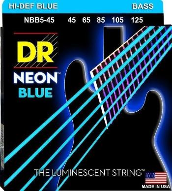 DR Strings NBB5-45 Struny pro 5-strunnou baskytaru