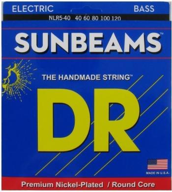 DR Strings NLR5-40 Struny pro 5-strunnou baskytaru