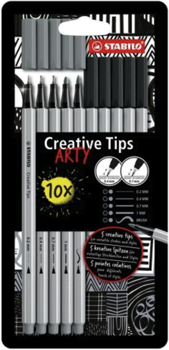 STABILO Creative Tips  „ARTY" SHADING 10 ks Sada